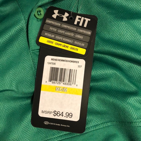NWT!!!! Never worn under armour polo - Picture 3 of 3